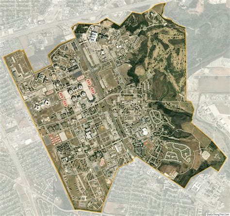 Map of Lackland AFB CDP