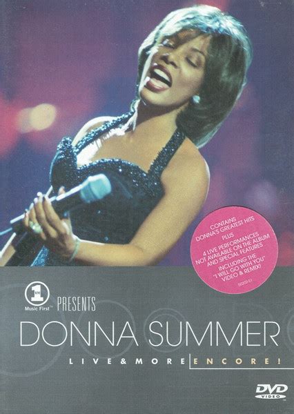 Donna Summer – VH1 Presents Donna Summer Live & More Encore! – DVD (DVD ...