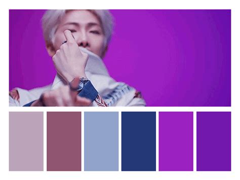 dreamystuffers: persona | namjoon colour palette - YoomyPop