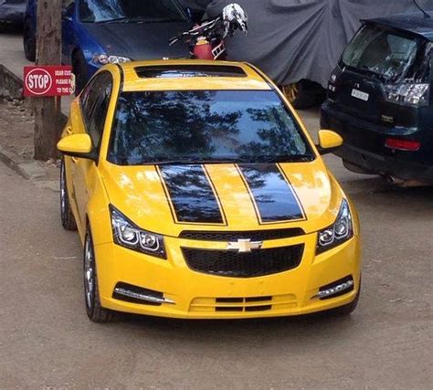 Modification Chevy Cruze Bumblebee - graffiti and modifications