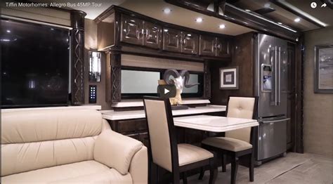 Stunning Video Tour of the Tiffin Allegro Bus 45MP RV Interior - RV MILES