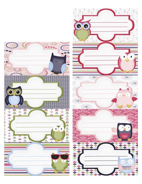 notebook labels design - Buscar con Google Printable Lables, Printable Planner, Planner Stickers ...