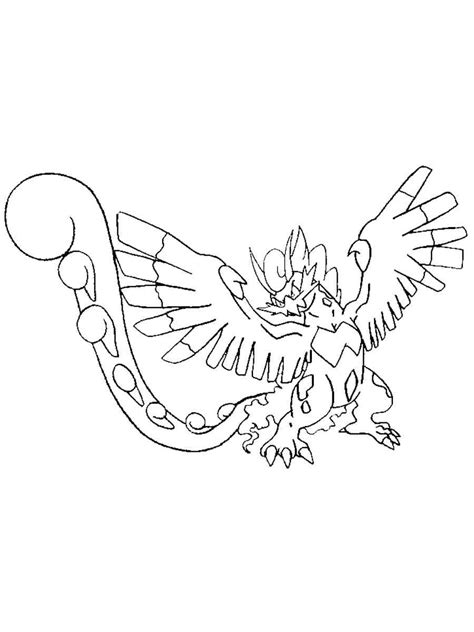 Tornadus Pokemon coloring pages