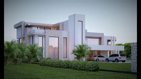 Modern, Luxury Mansion Design | 6 Bedroom Flat Roof House | Dream Mansi... in 2023 | Flat roof ...