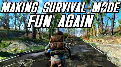 How To: Make Survival Mode Fun Again - Fallout 4 - YouTube