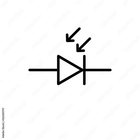 Photodiode Symbol