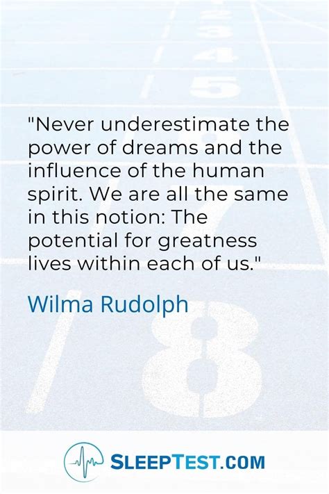 Wilma Rudolph Quote | Rudolph quote, Wilma rudolph, Greatful