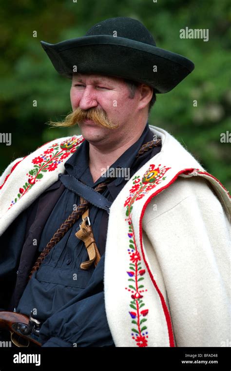 People in traditional Hungarian dress - Annual wine festival ( szuret fesztival ) - Badacsony ...