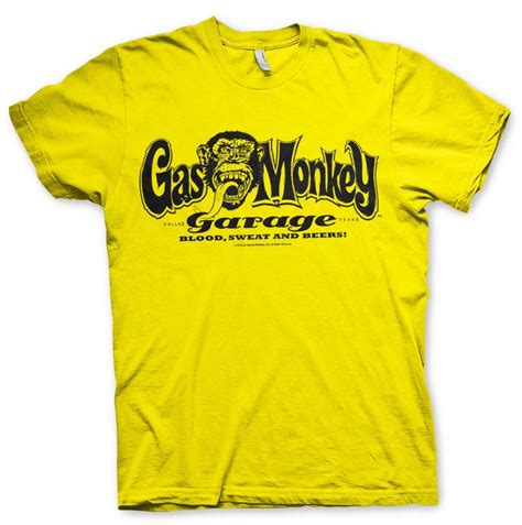 Gas Monkey Garage logo T-shirt - T-shirts - Oddsailor.com