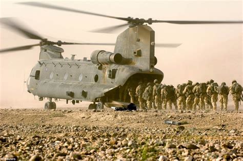 British Chinook helicopter brought down 'by enemy fire' in Afghanistan on election day | Daily ...