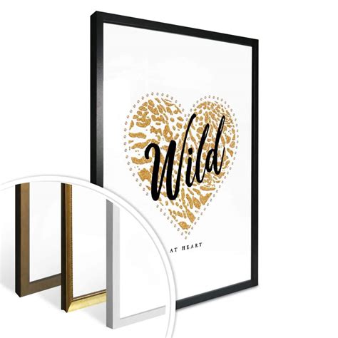 Poster Wild at Heart | wall-art.com