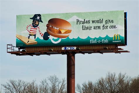 Sugar Frosted Goodness!: Billboard Illustrations For McDonalds Filet-o-fish