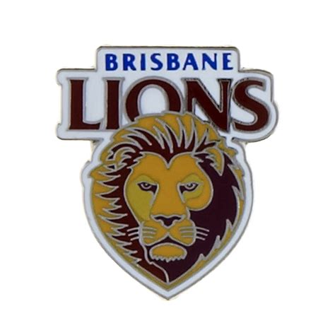 Fitzroy Lions Mens Throwback Logo T-Shirt - Brisbane Lions