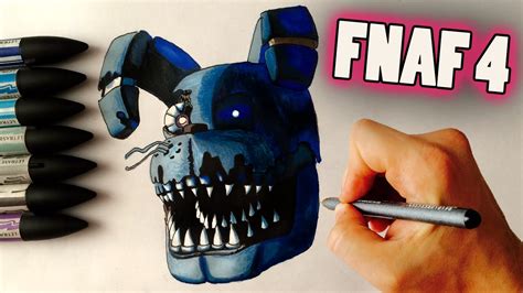 NIGHTMARE BONNIE FNAF HOW TO DRAW - YouTube