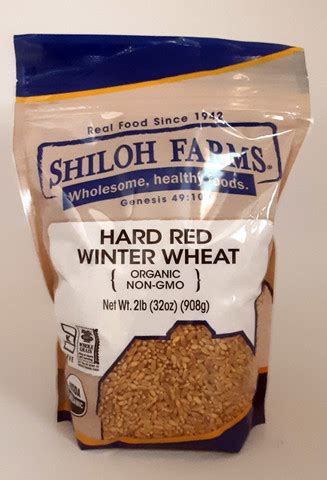 Hard Red Winter Wheat Berries | Organic-Non-GMO | Shiloh Farms