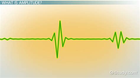 What is Amplitude? - Definition & Frequency - Video & Lesson Transcript ...