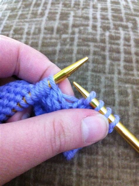 How to knit a making one knit stitch or m1 - B+C Guides