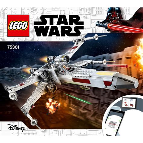 LEGO Luke Skywalker's X-wing Fighter Set 75301 Instructions | Brick Owl ...