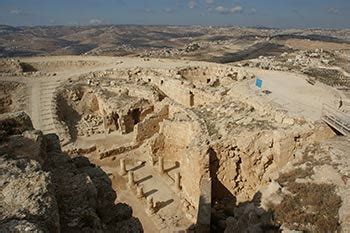 HERODION Fortress palace of Herod the Great – Christian News from Jerusalem