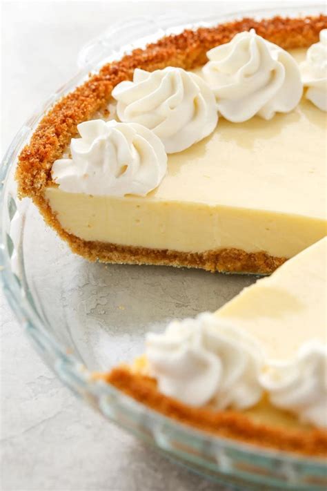 This easy Lemon Pie features a homemade graham cracker crust, a creamy ...