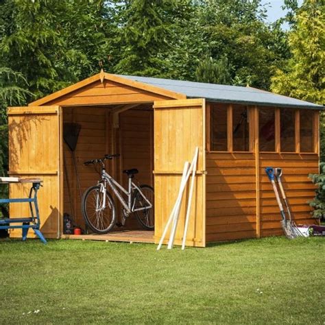 Shire Overlap Apex Shed 6X12 | Garden Street