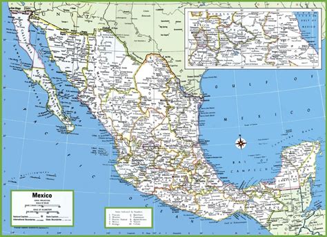 Map Of Southern California And Northern Mexico | Free Printable Maps