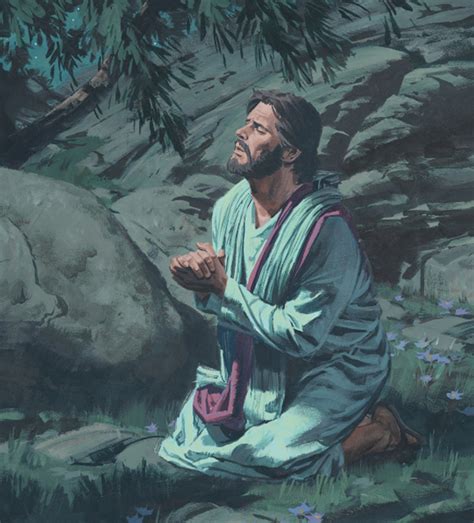 Jesus Suffers in the Garden of Gethsemane