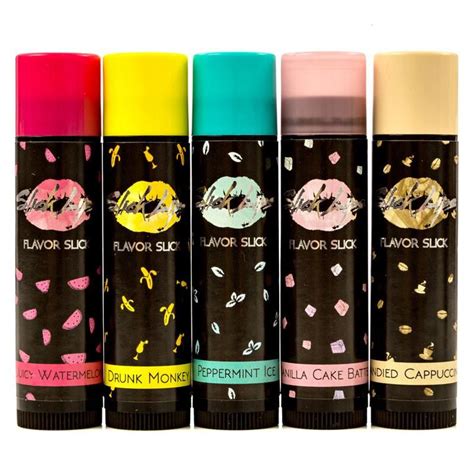 Slick Lips 5-Pack | Lip balm gloss, Lip balm, The balm