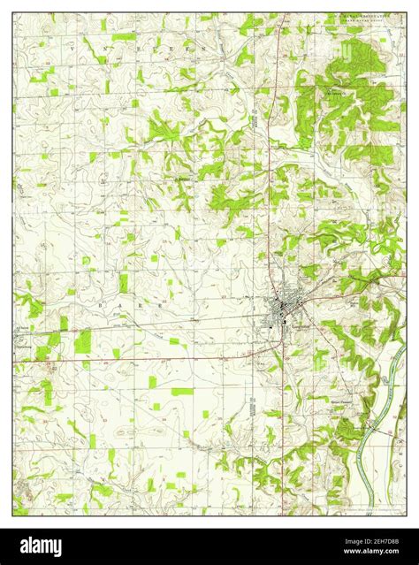 Loogootee indiana map hi-res stock photography and images - Alamy