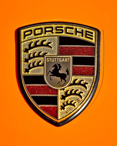 Porsche Hood Emblem - 0674c45 Photograph by Jill Reger | Pixels