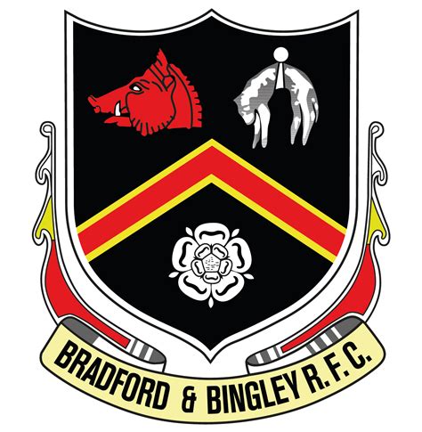 Bees Club Logo Hoodie - Bradford & Bingley RFC