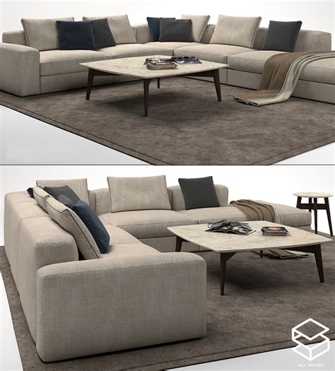 Modern Sofa Sketchup Model Free Download - Image to u