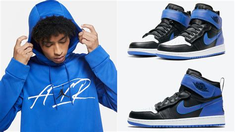 Air Jordan 1 Flyease Hyper Royal Clothing Outfits | SneakerFits.com