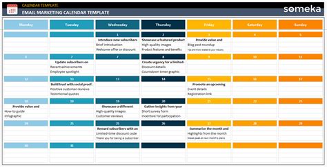 Academic Calendar Template [Free Download]