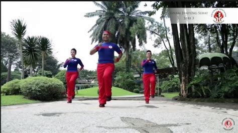 Video Gerakan Senam Jantung Sehat Seri 3 Lengkap: Pemanasan, Latihan Inti dan Pendinginan