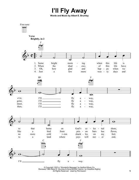 I Ll Fly Away Guitar Chords - Sheet and Chords Collection