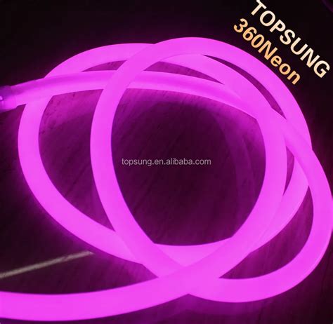 23/25mm 360 Degree Round Neon Lights Continuous Length Flexible Led Light Strip - Buy 23/25mm ...