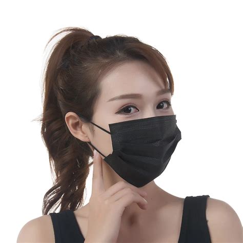 ABESO 10 pieces disposable mask nonwoven activated valved dust filter masks disposable ...