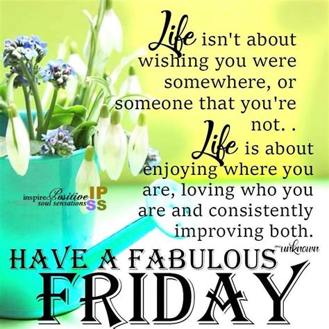 Fabulous Friday Quotes, Positive Friday Quotes, Best Friday Quotes, Friday Motivational Quotes ...