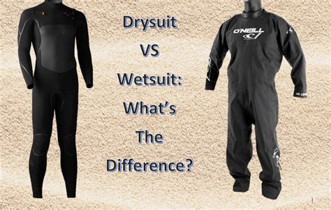 Drysuit Vs Wetsuit: What’s The Difference? - Scuba Edge