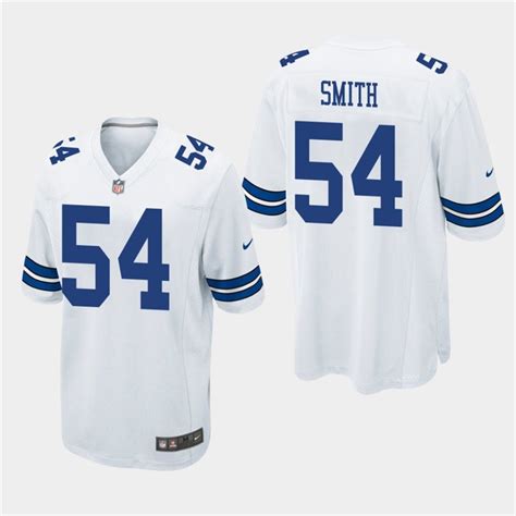 Dallas Cowboys #54 Jaylon Smith White Stitched Game Jersey