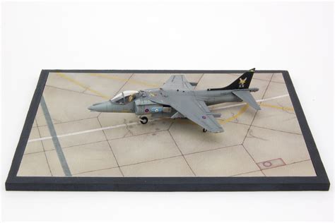 1:144 scale Harrier GR.7 (Revell kit, built straight from the box ...