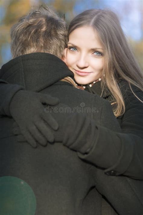 Warm embrace stock photo. Image of adult, fall, female - 31734872