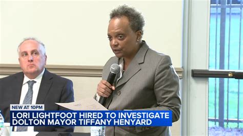 Lori Lightfoot hired to investigate Tiffany Henyard, mayor of Dolton IL - ABC7 Chicago