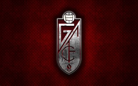 Download wallpapers Granada CF, Spanish football club, red metal ...