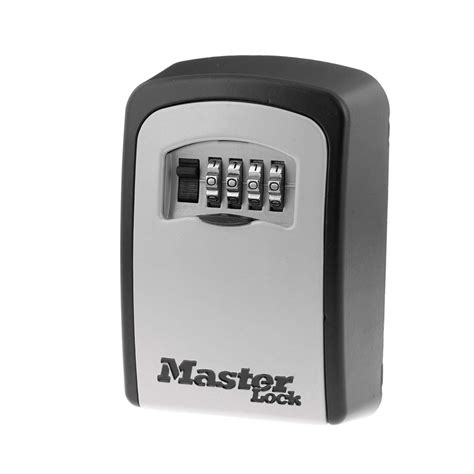 Buy Master Lock Wall Mount Key Lock Box with Resettable Combination Lock, Outdoor Key Lock Box ...