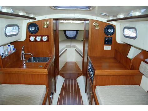 Contessa 26 | Sailboat interior, Boat interior, Sailboat yacht