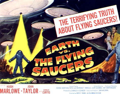 Earth vs. the Flying Saucers movie poster