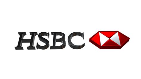 HSBC Logo - 3D Model by 3d_logoman