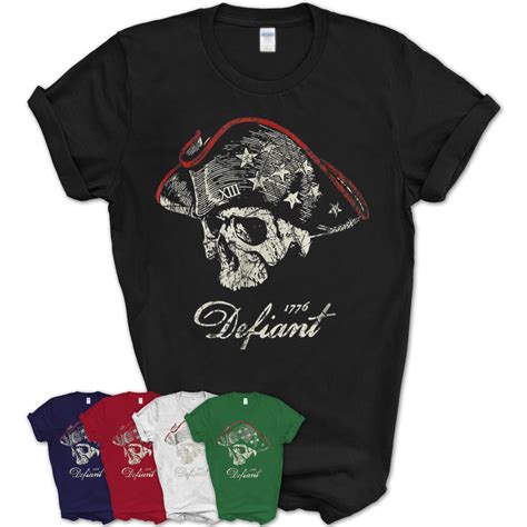 Defiant 1776 Patriot American T Shirt – Teezou Store